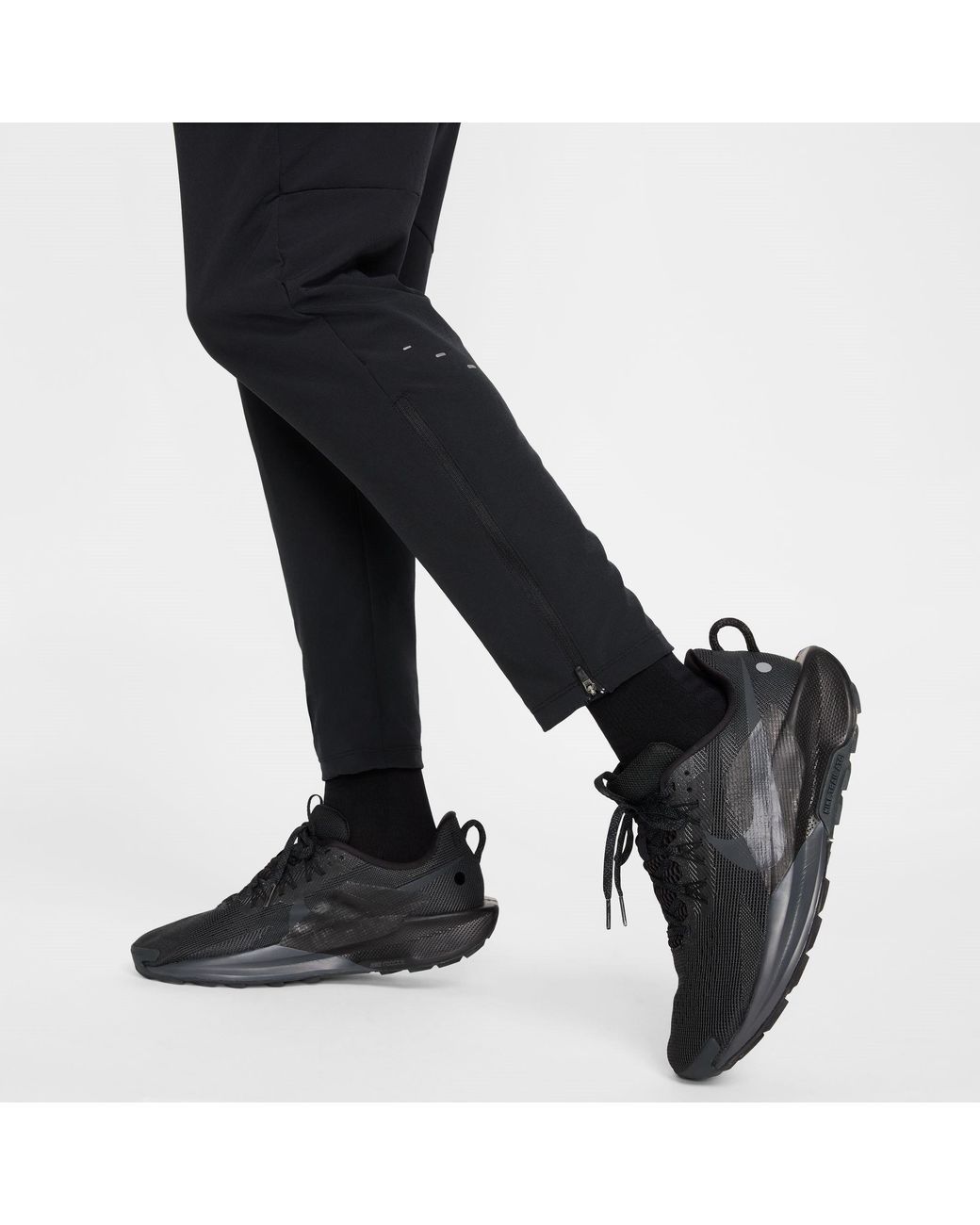 Nike Blue Stride Dri-Fit Woven Running Trousers for men