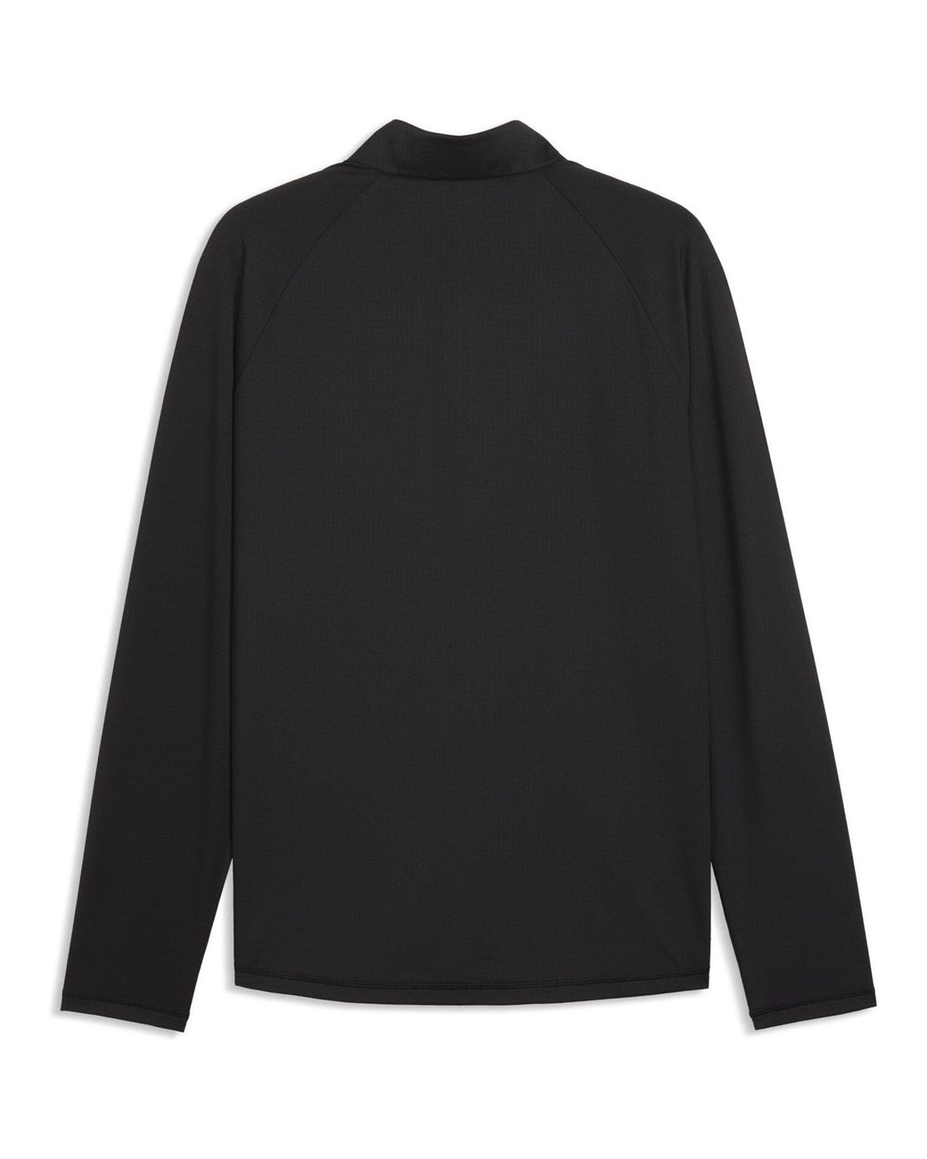 PUMA Black Pure Grid 1/4 Zip Pullover for men