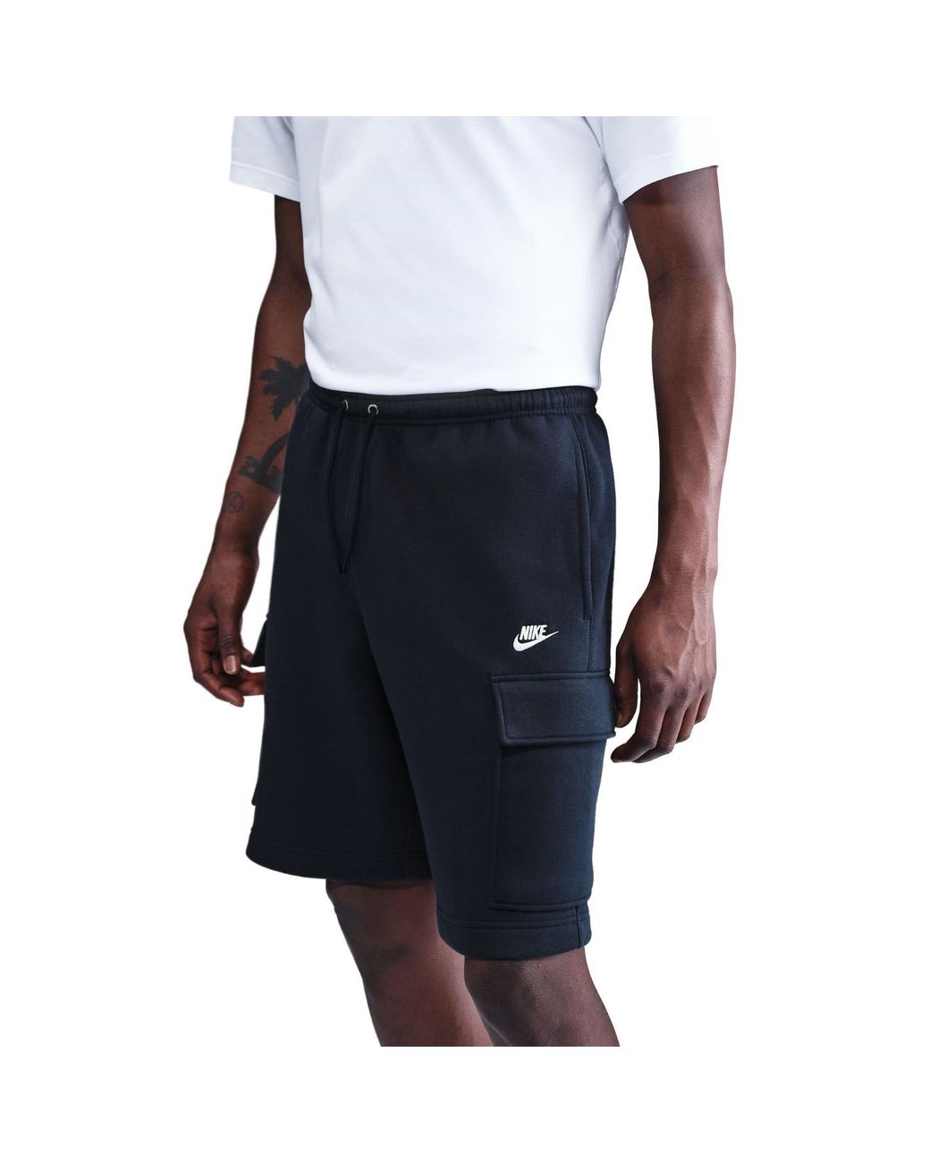 Nike Blue Sportswear Club Cargo Shorts for men