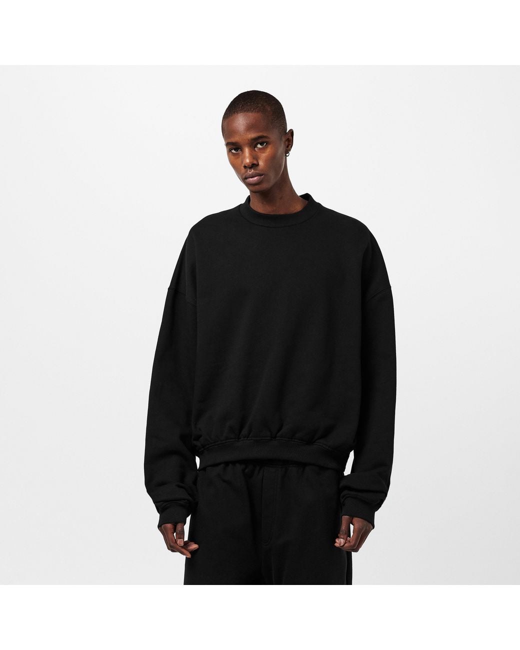 Dolce & Gabbana Black Crew Jumper for men