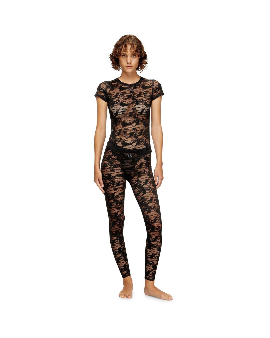DIESEL Black Kasia Camo Slim Fit T-Shirt