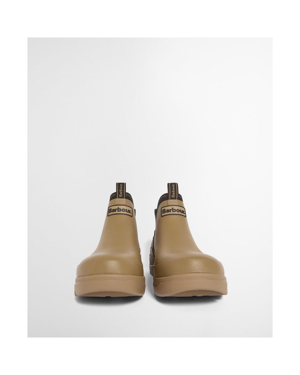 Barbour Brown Chelsea Wellington Boots for men