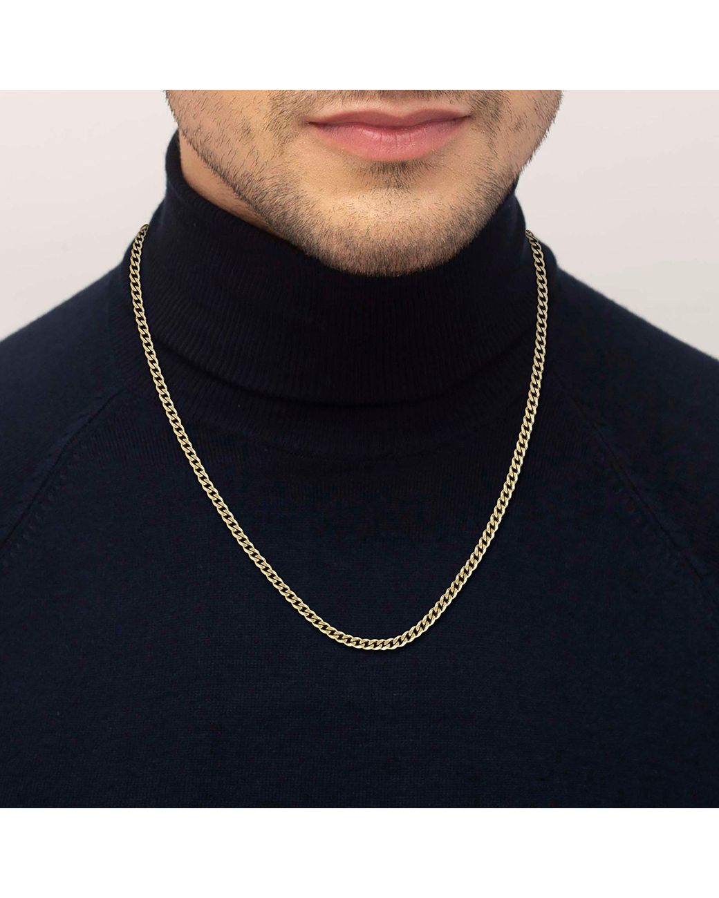 Boss Chain Metallic Magnetic Closure Necklace for men