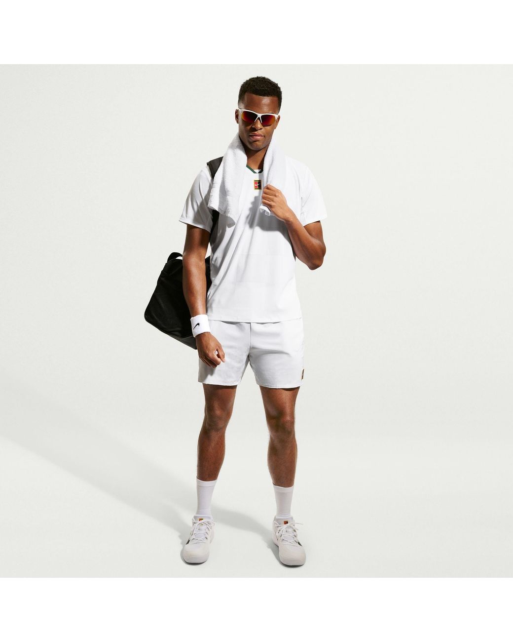 Nike White Court Slam Dri-Fit Adv Tennis Top for men