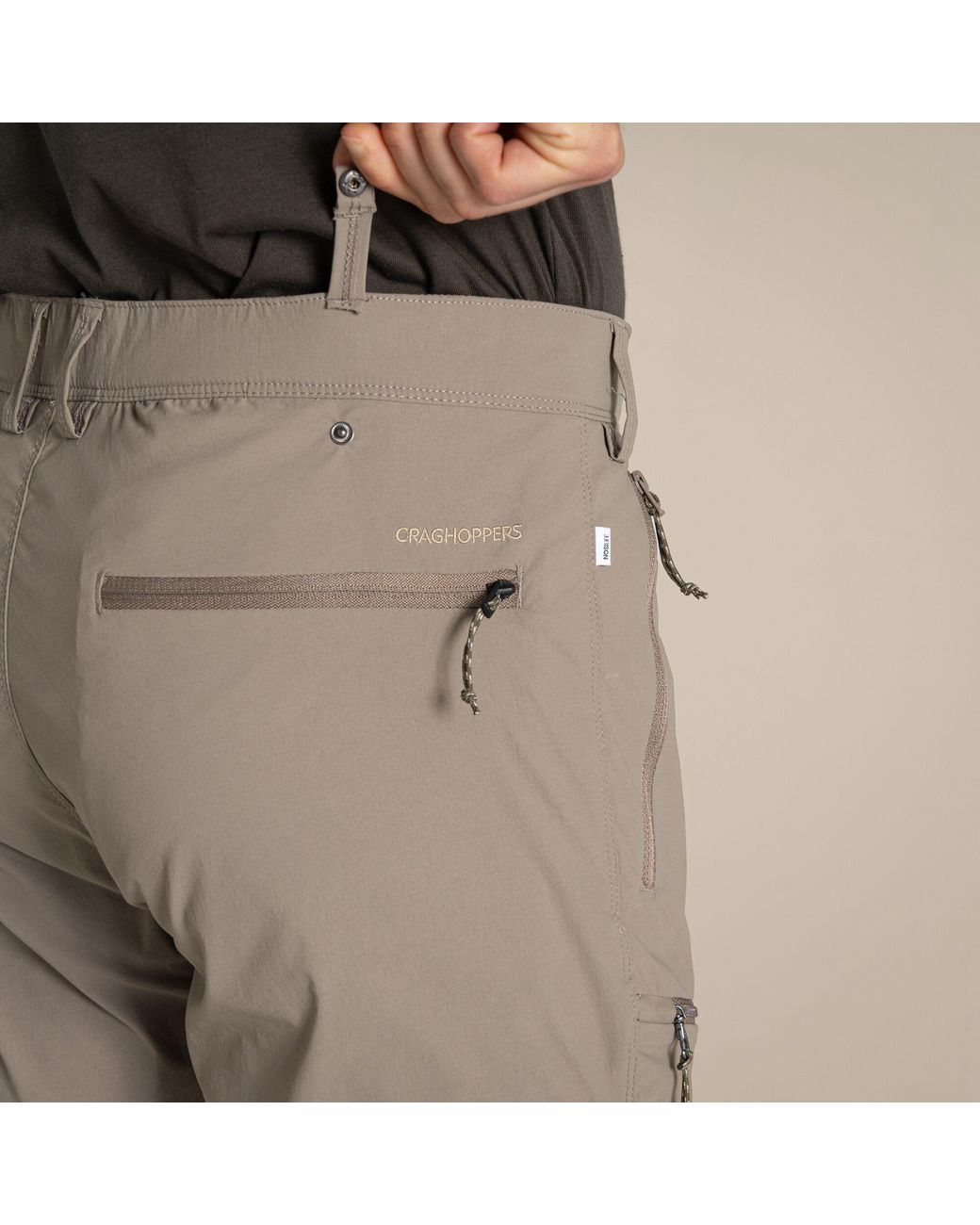 Craghoppers Multicolor Nosilife Pro Iii Insect-Repellent Travel Trousers for men