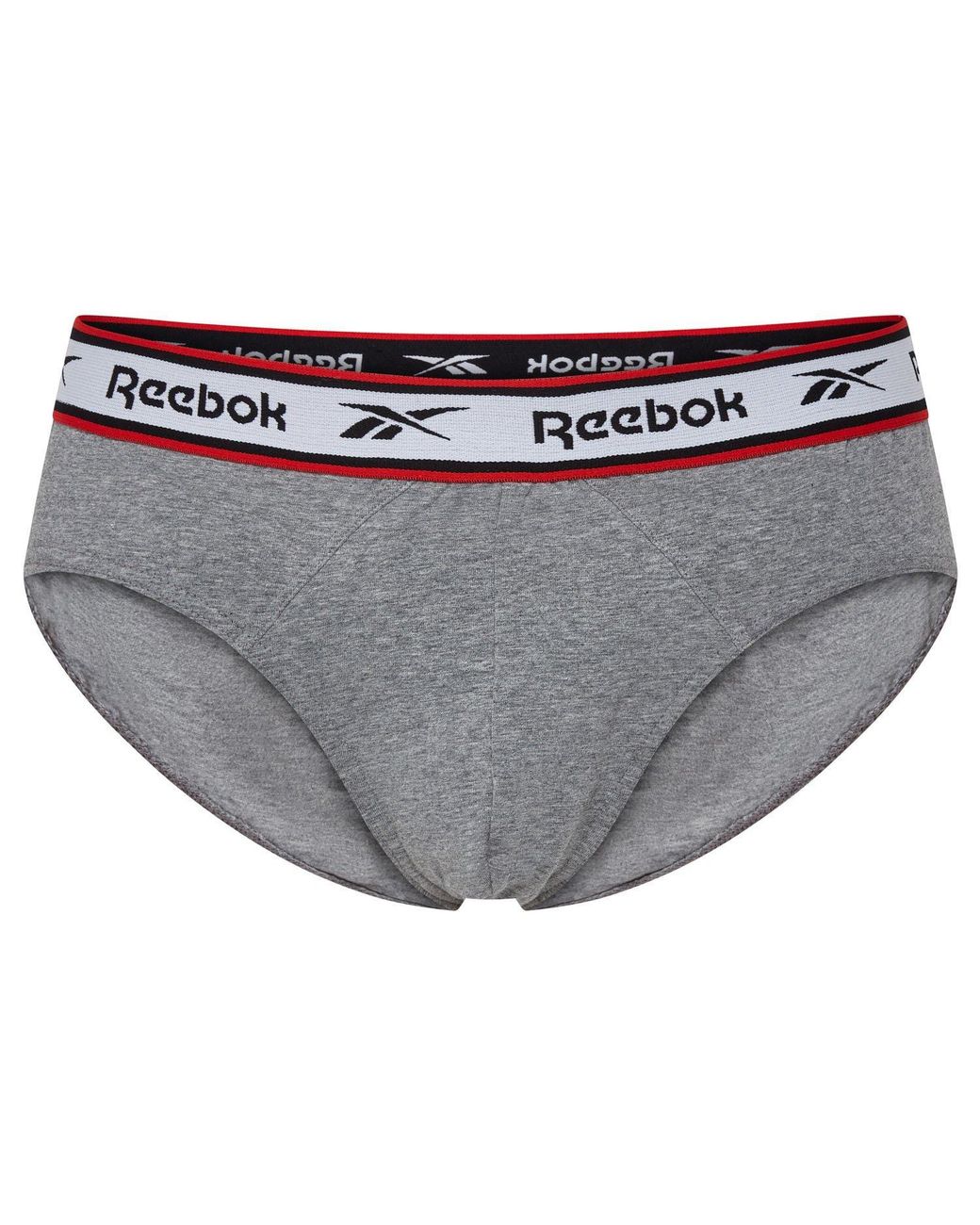 Reebok Red 3 Pack Cotton Briefs for men