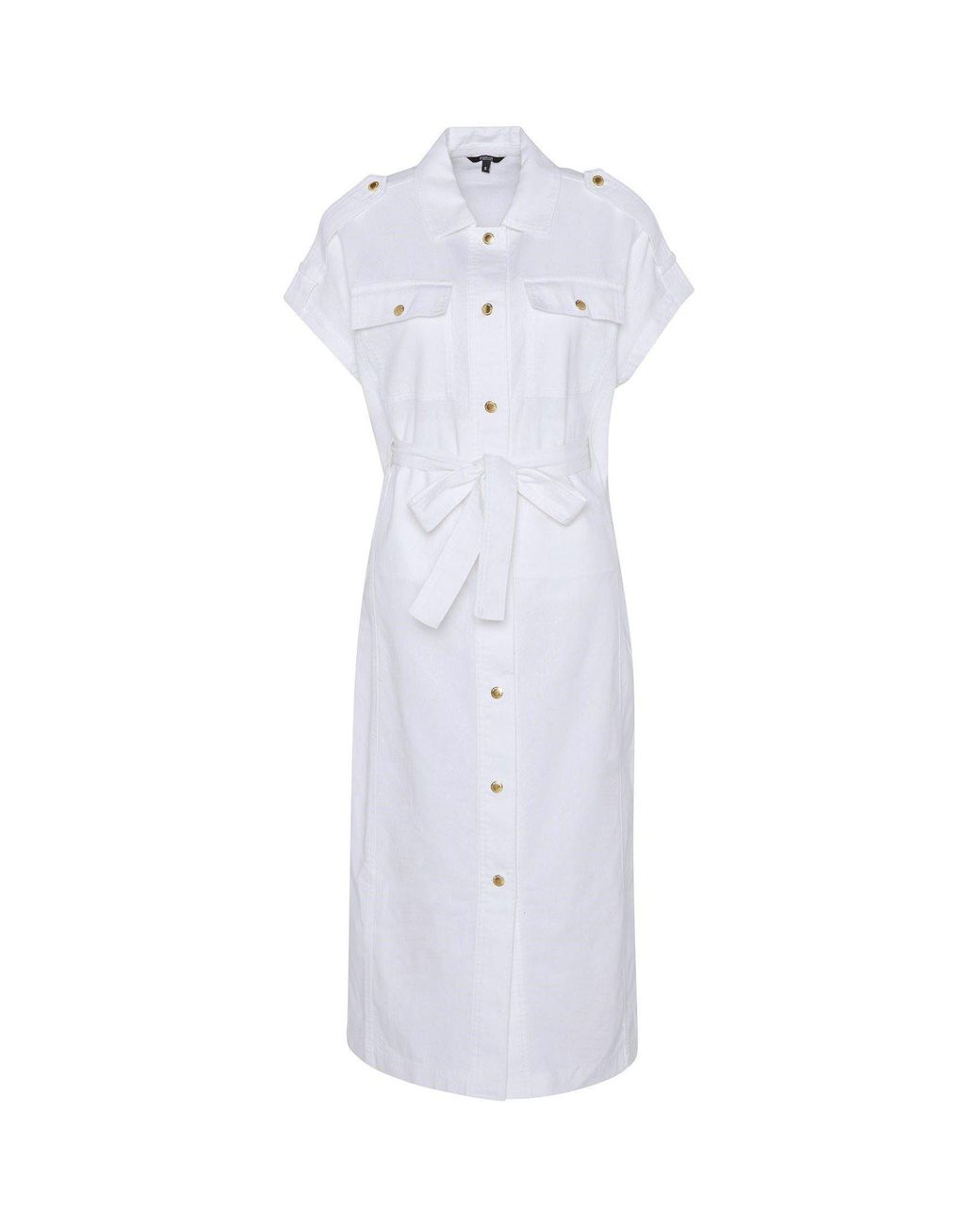 Barbour Blue Harlow Midi Dress