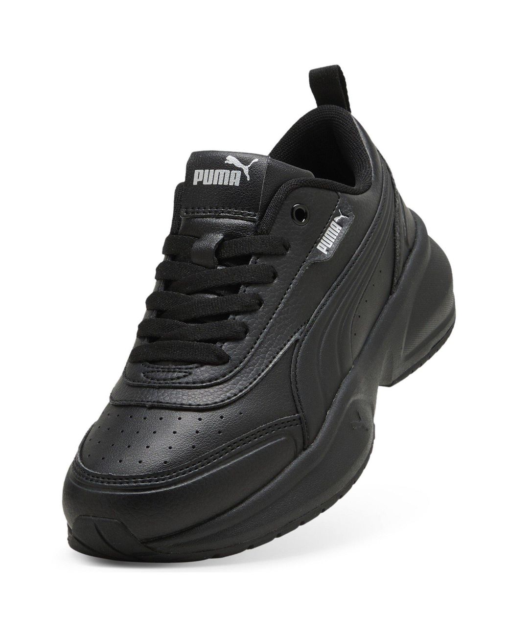 PUMA Black Cilia 2.0 Low-Top Trainers