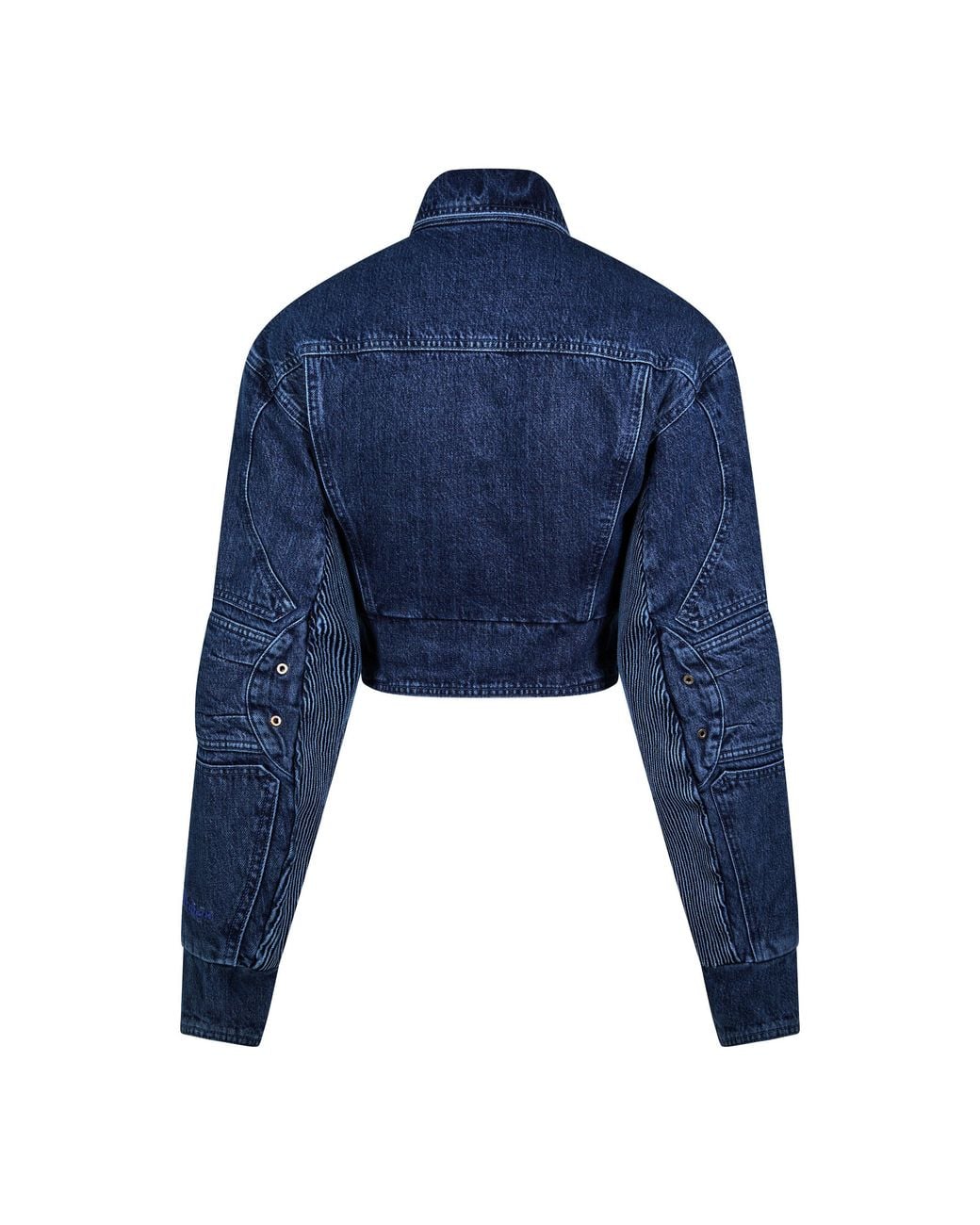 Off-White c/o Virgil Abloh Blue Oversize Denim Jacket