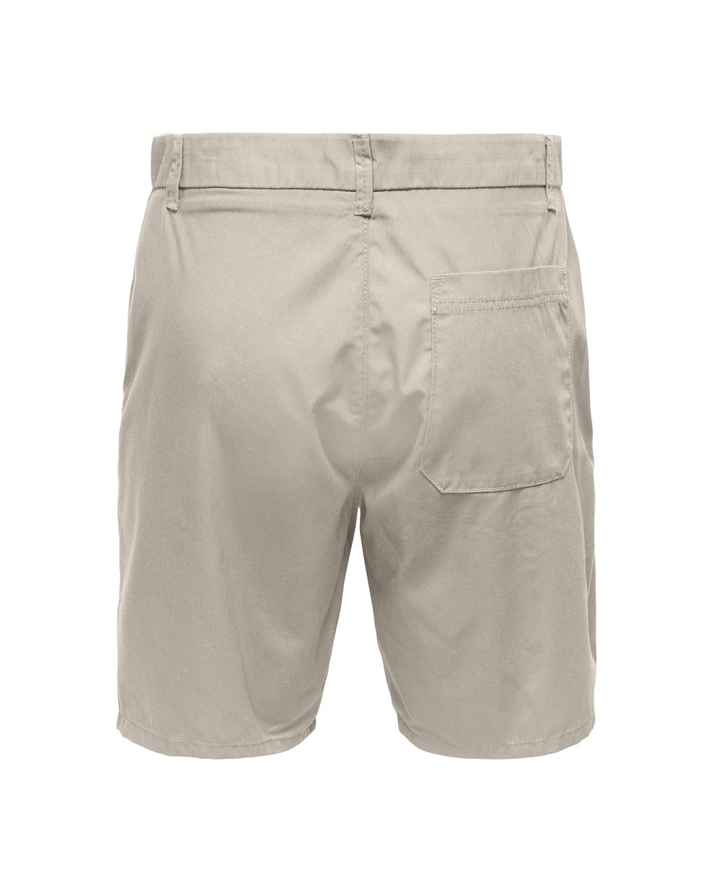 Only & Sons Gray Chino Shorts for men