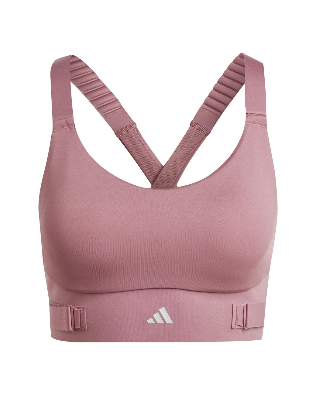 Adidas Purple Non Wired High Impact Sports Bra