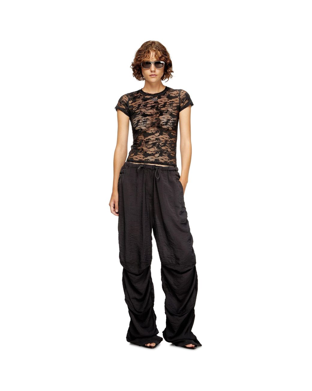 DIESEL Black Kasia Camo Slim Fit T-Shirt