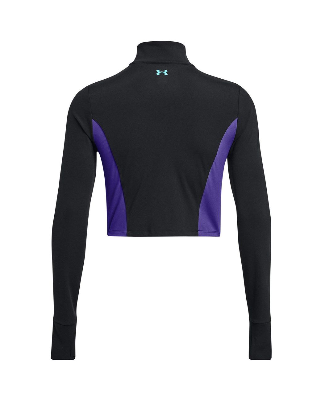 Under Armour Blue Project Rock Cropped Gym Jacket