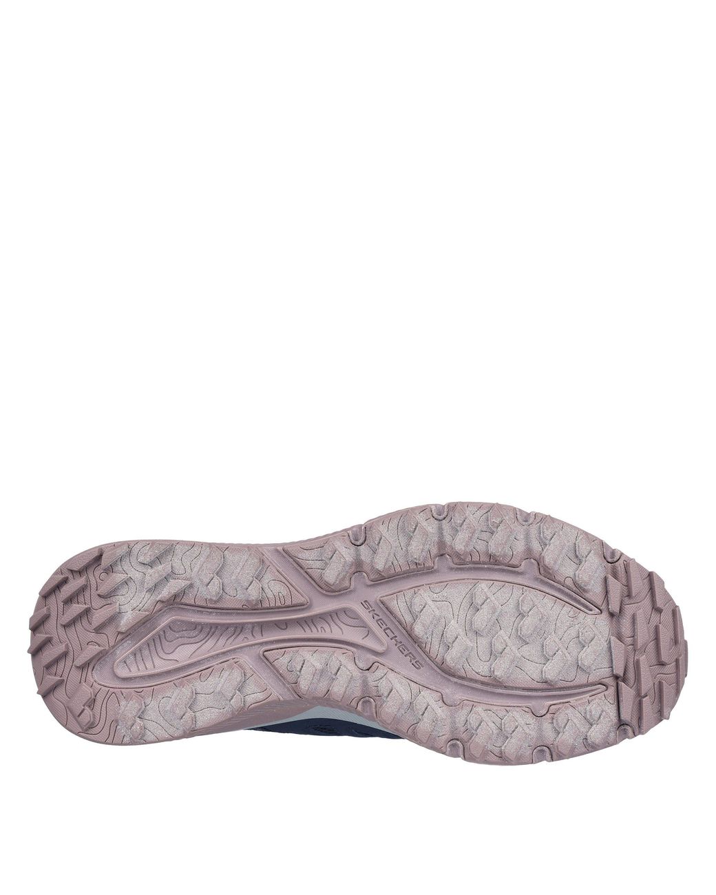 Skechers Blue Mesh Quarter Overlay Low Top Slip On Trainers