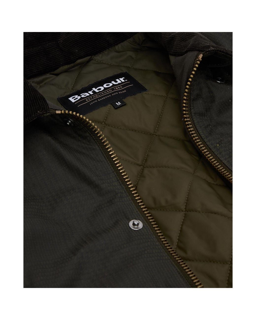 Barbour Black Modern Beaufort Waxed Jacket for men