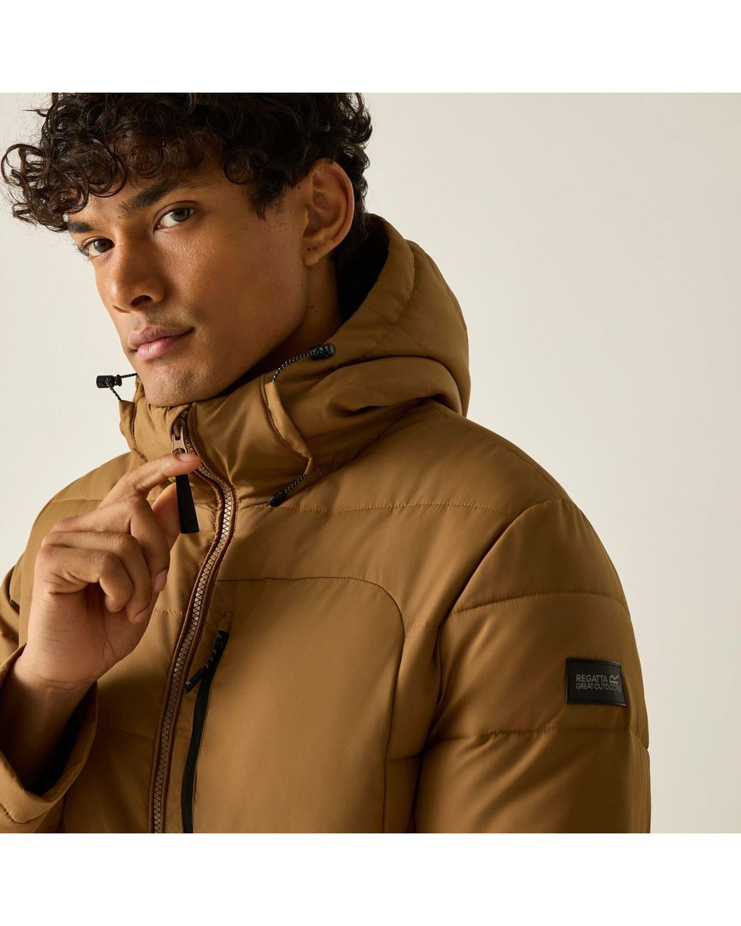 Regatta Brown Frankie Padded Jacket for men