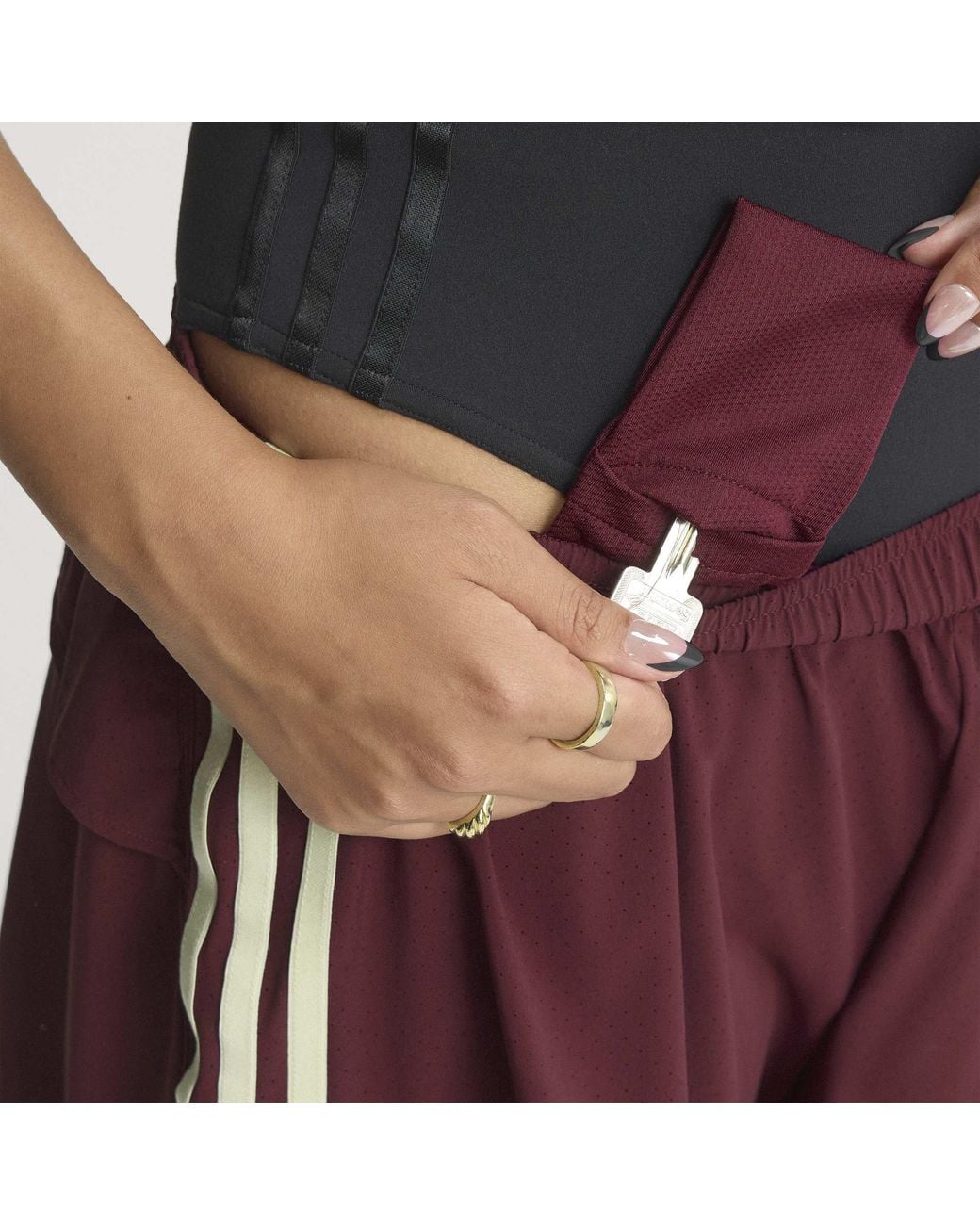 Adidas Purple Sport Shorts Ld64