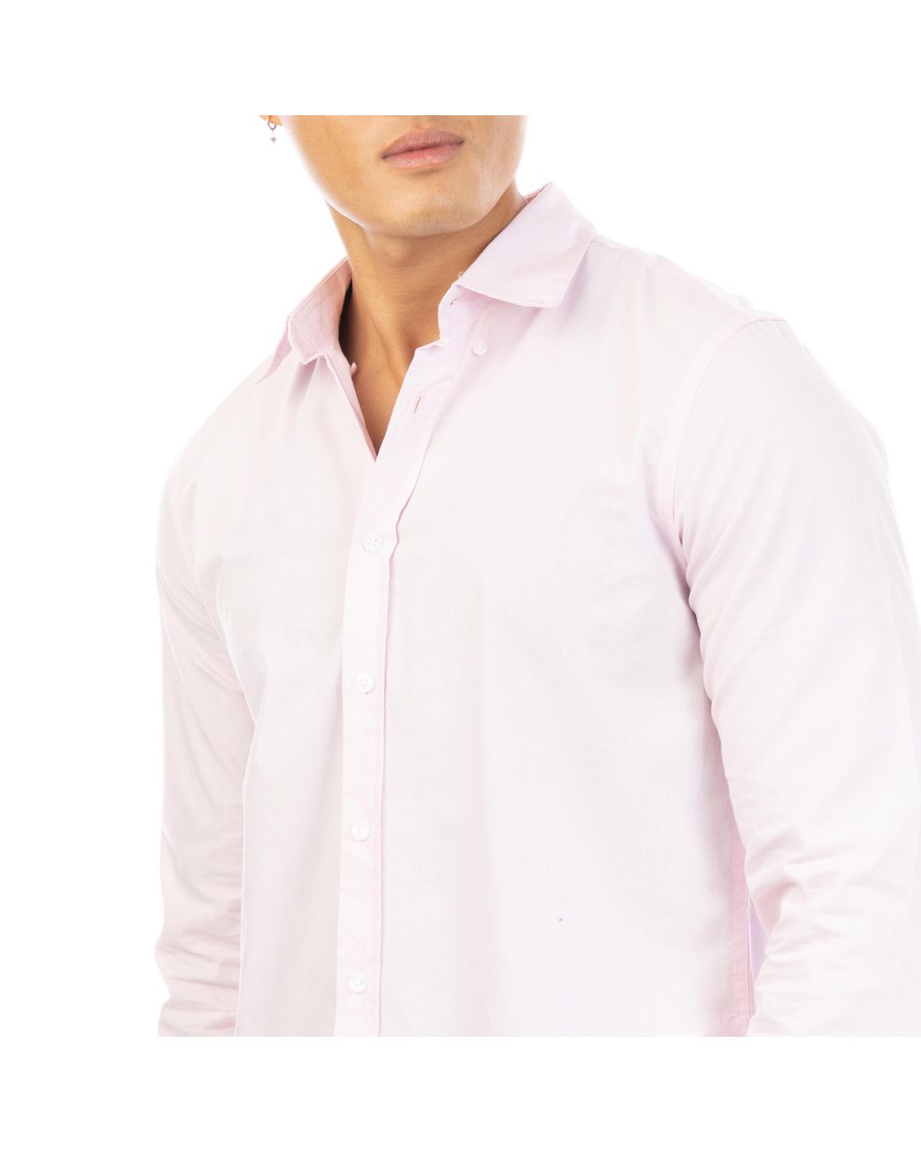 Peter Werth White Long Sleeve Plain Shirt for men