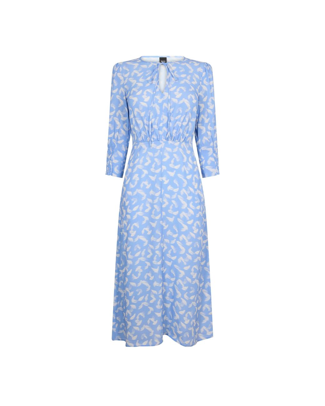 Boss Blue Jersey Skirt