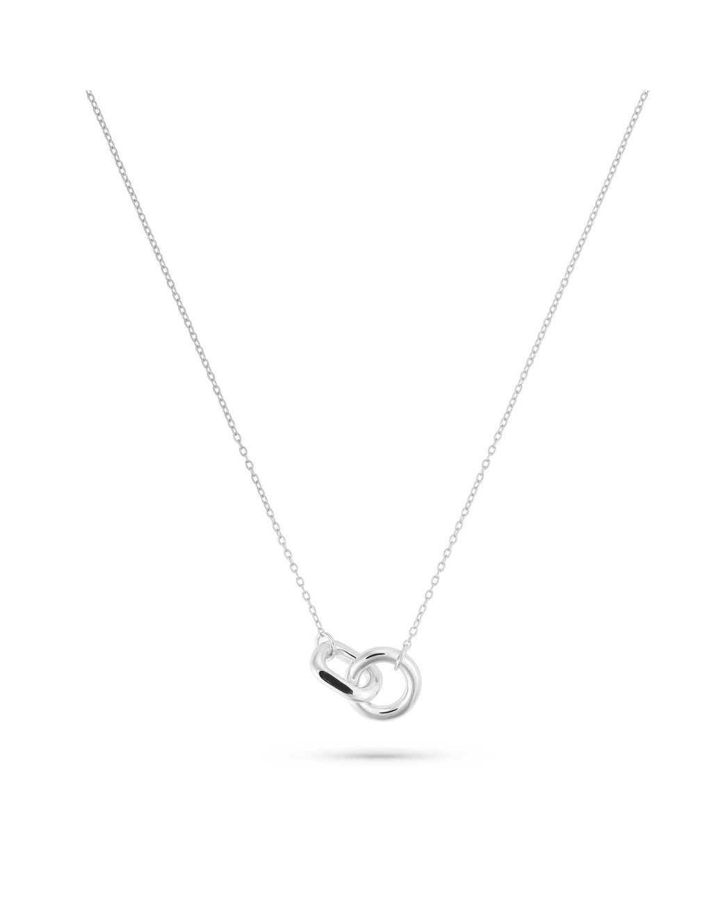 Common Lines Metallic Element Necklace