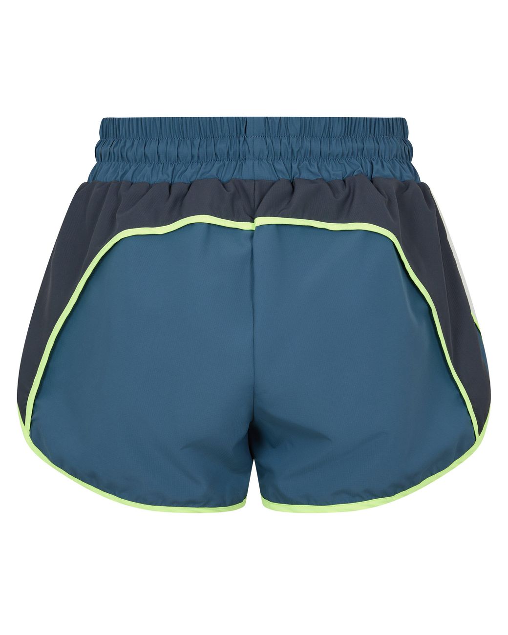 Red Run Blue Colourblock Running Shorts