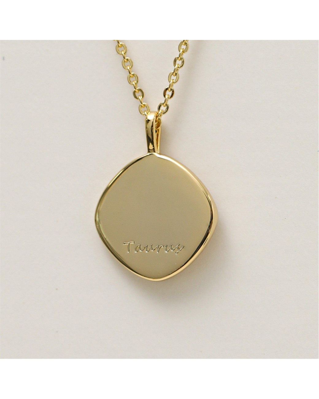 Jon Richard Red Plated Molten Horoscope Necklace