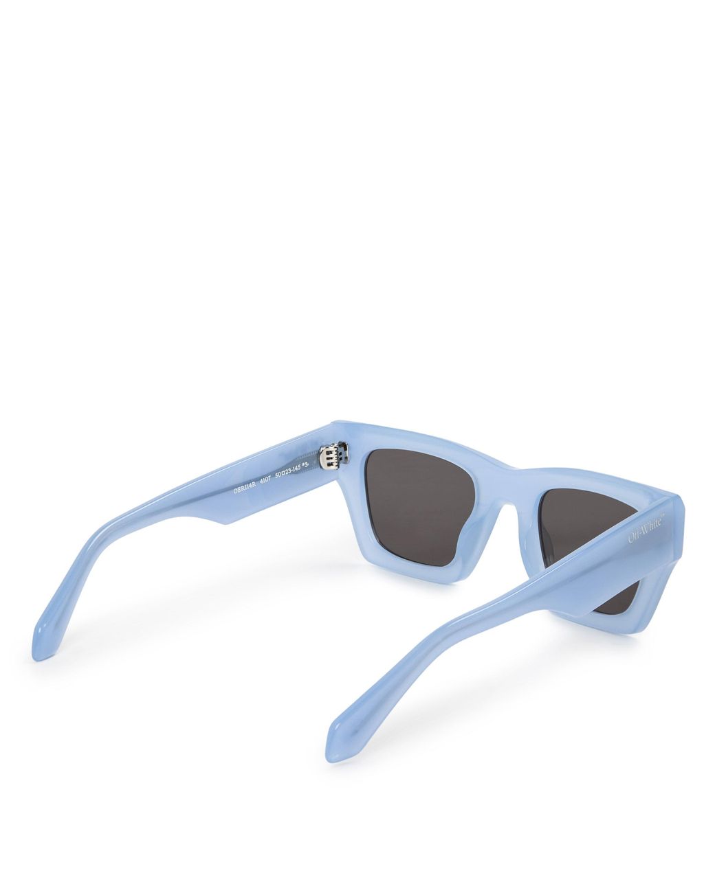 Off-White c/o Virgil Abloh Blue Davie Round Sunglasses
