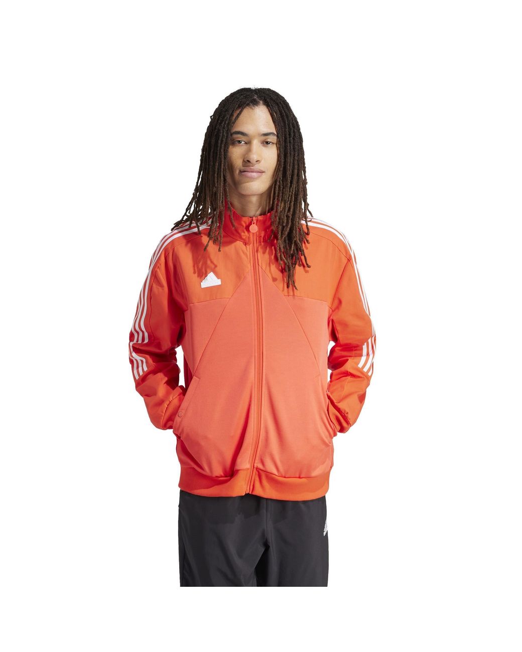 Adidas Orange Tiro Tracksuit Top for men