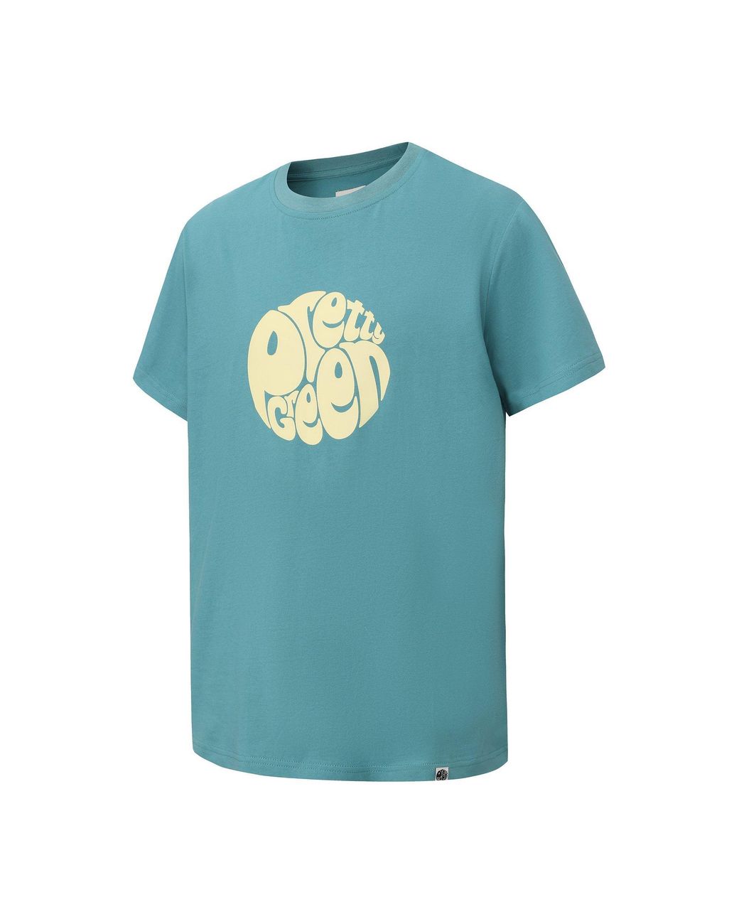 Pretty Green Blue Large Logo Tee for men