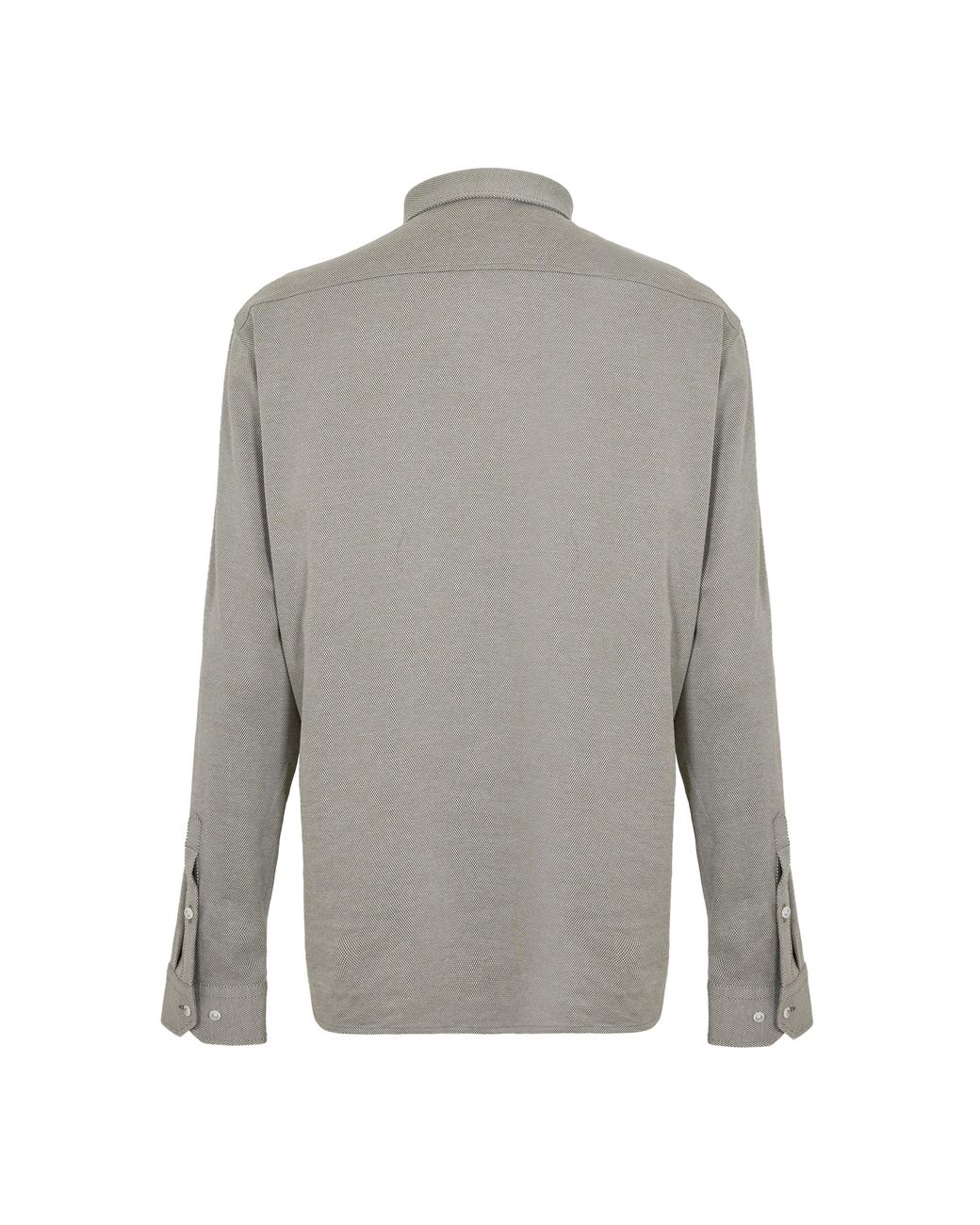 Boss Blue Motion Long Sleeve Buttoned Shirt With Logo Detail for men