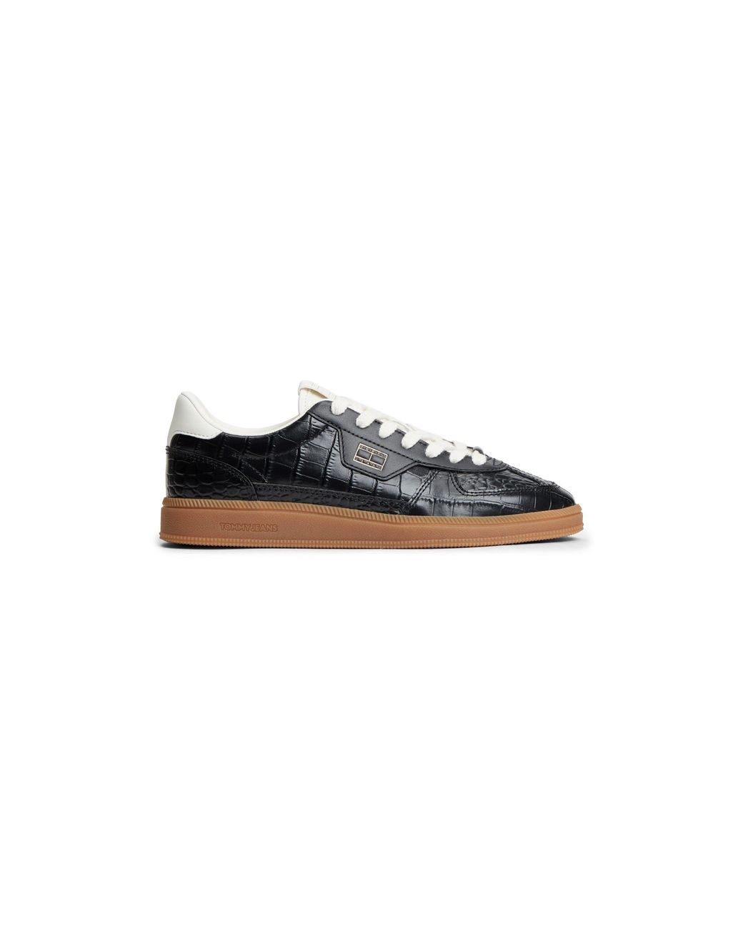 Tommy Hilfiger Black Greenwich Edge Suede Low-Top Trainers