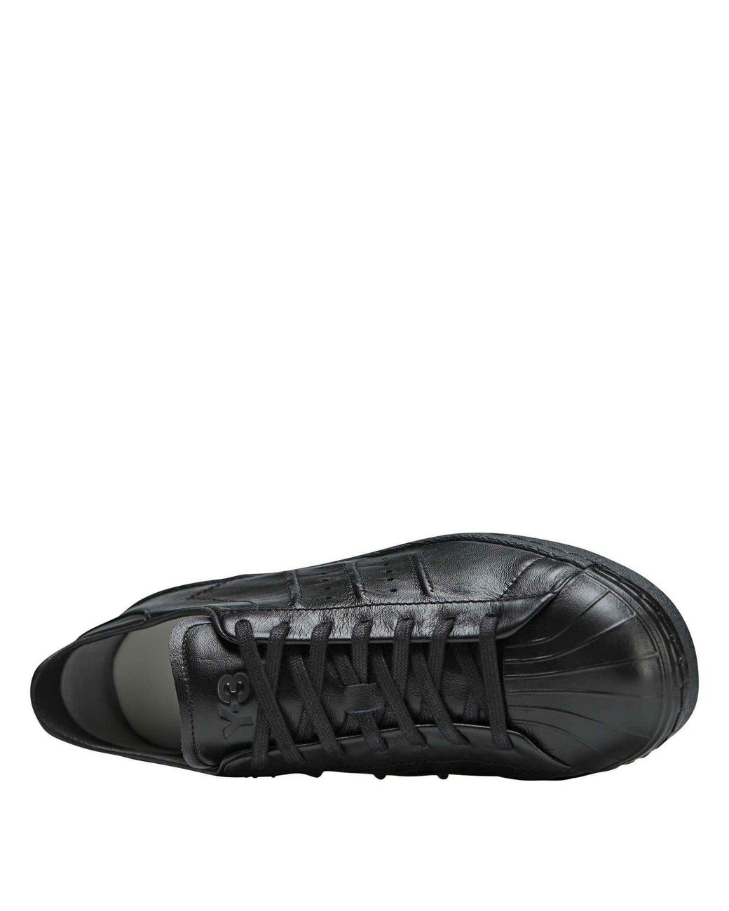Y-3 Black Superstar Trainers Size 6.5 for men