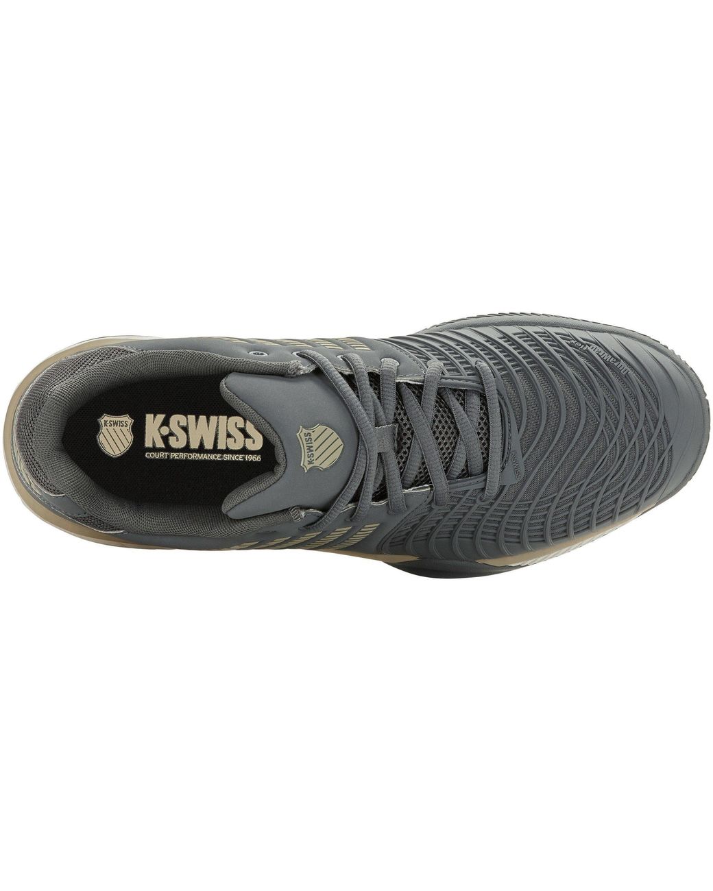 K-swiss Gray Express Lte Tennis Shoes for men