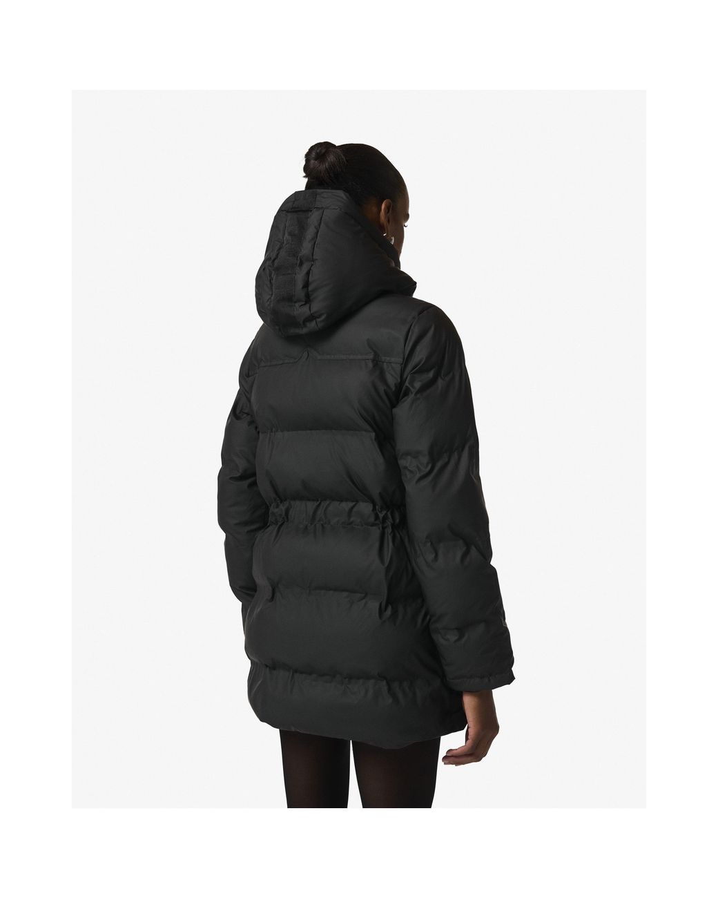 Hunter Black Sonic Waterproof Short Puffer Jacket