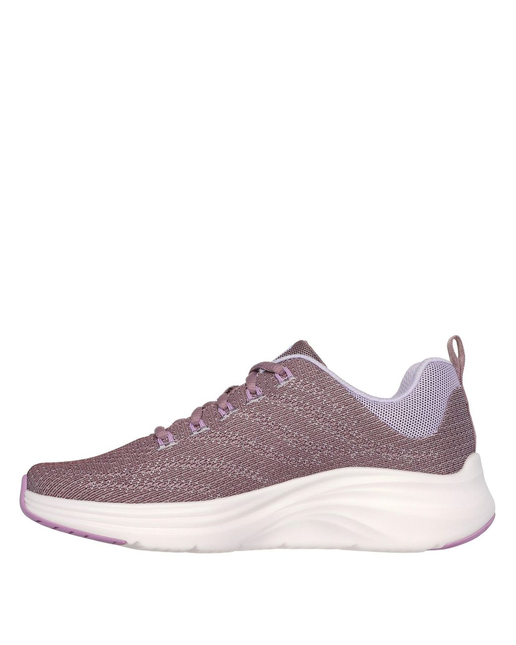 Skechers Purple Engineered Mesh Air Cool Slip On Trainers
