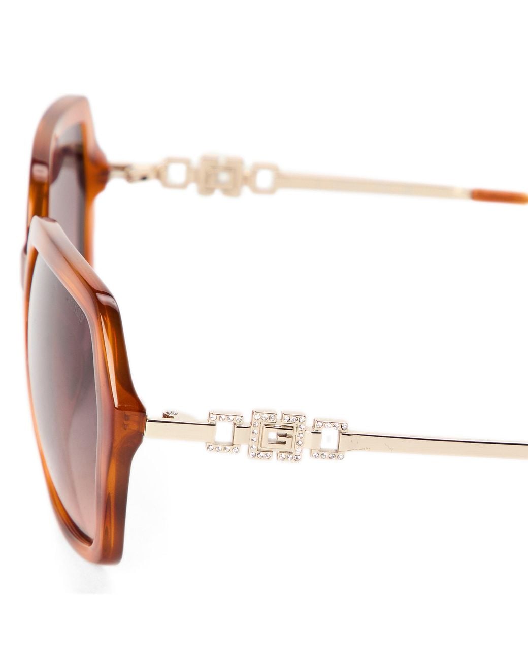 Guess Brown Oversized Sunglasses