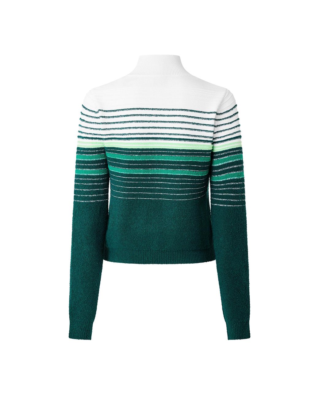 Casablanca Green Boucle Cardigan