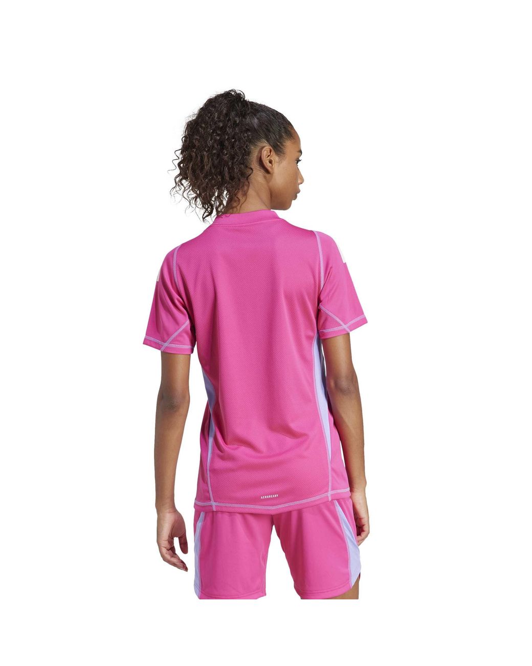 Adidas Pink Tiro 24 Pro Short Sleeve Goalkeeper Jersey