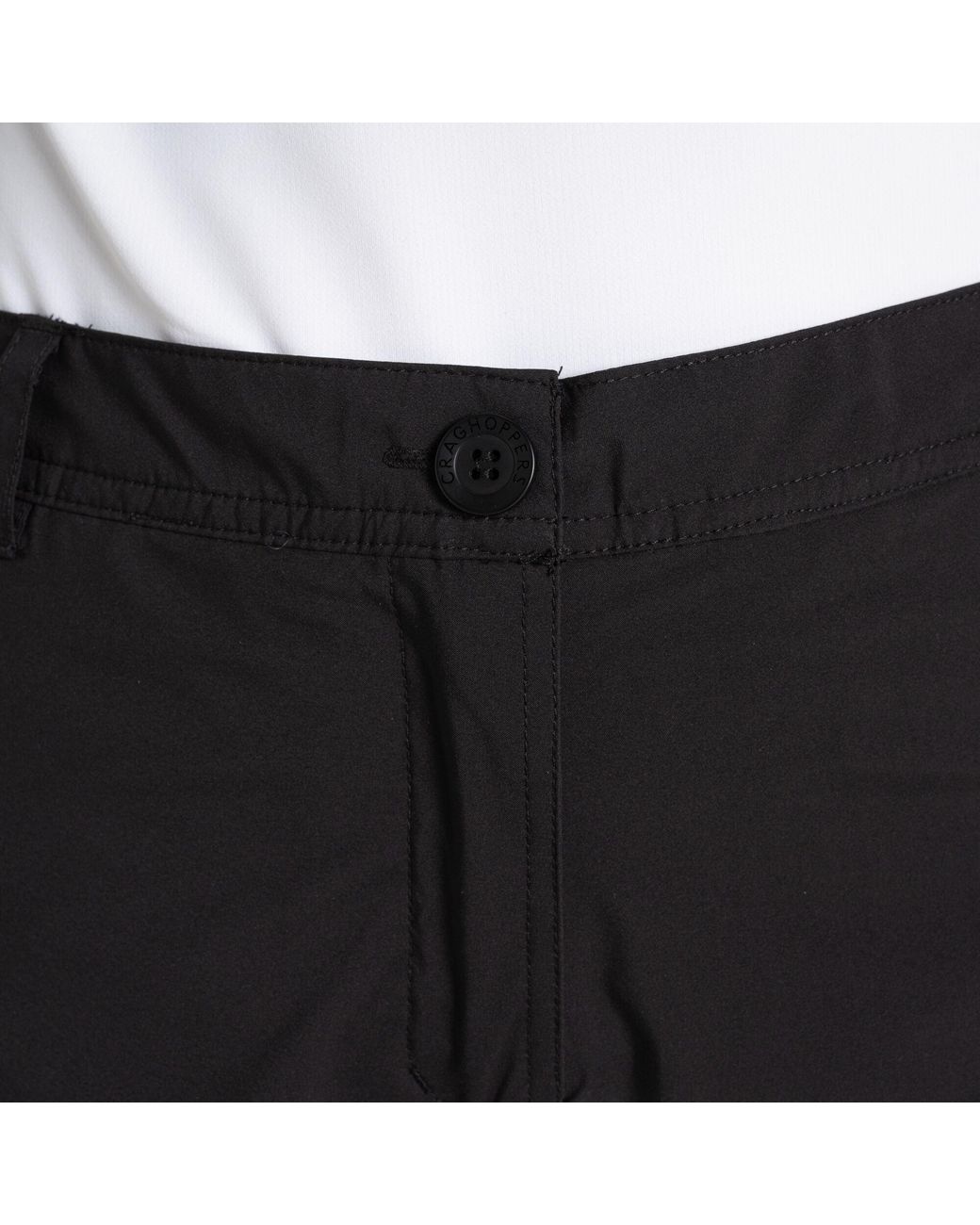 Craghoppers Black Natales Waterproof Walking Trousers