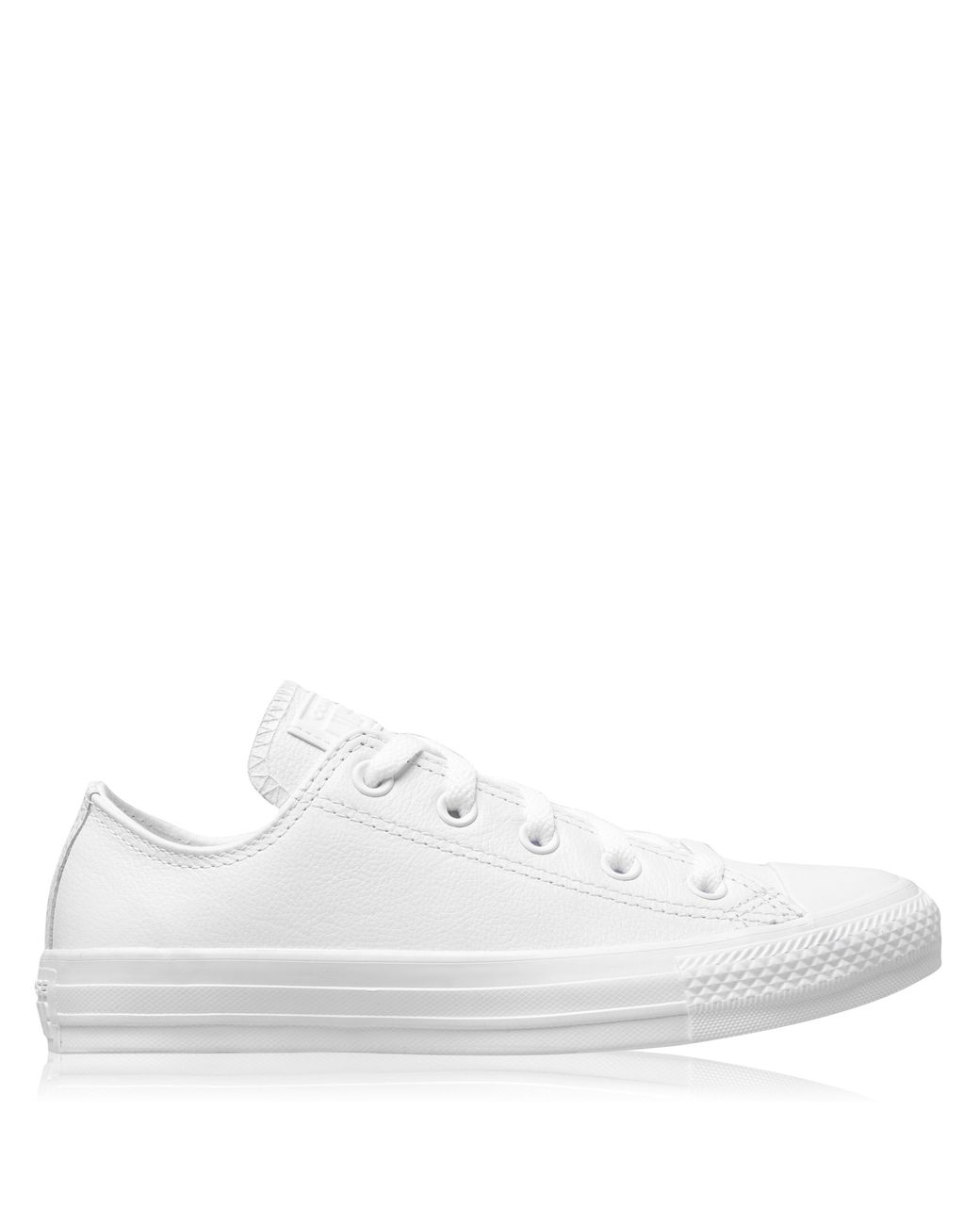 Converse White All Star Mono Leather Shoes