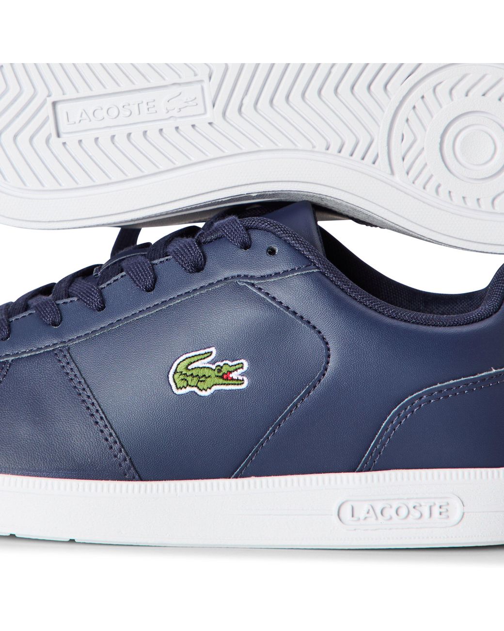 Lacoste Blue Low-Top Trainers for men