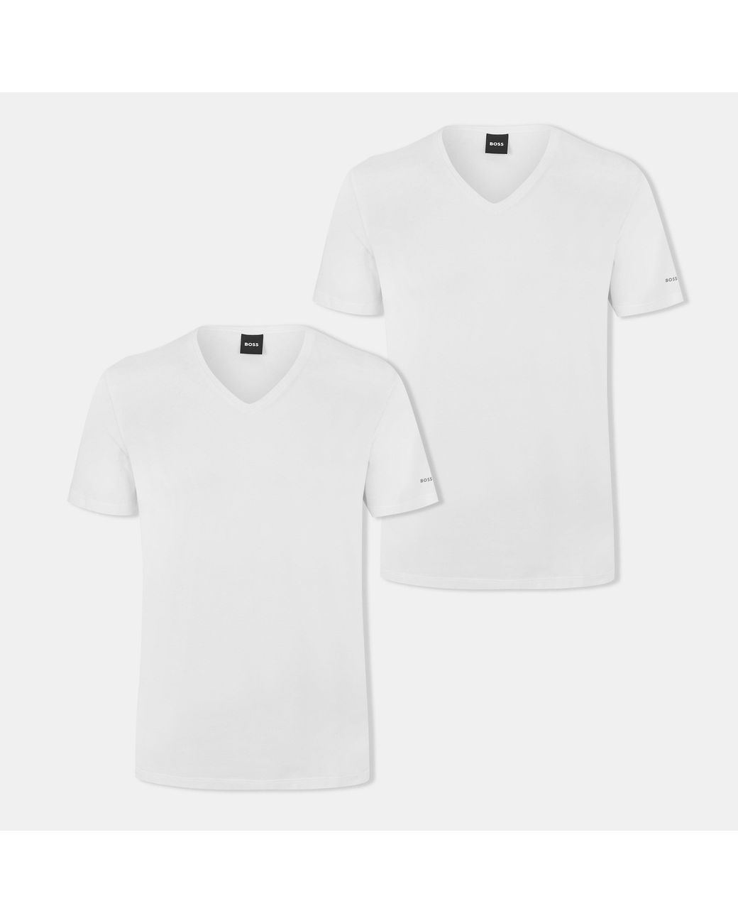 Boss White Spirit Regular Fit T-Shirt for men