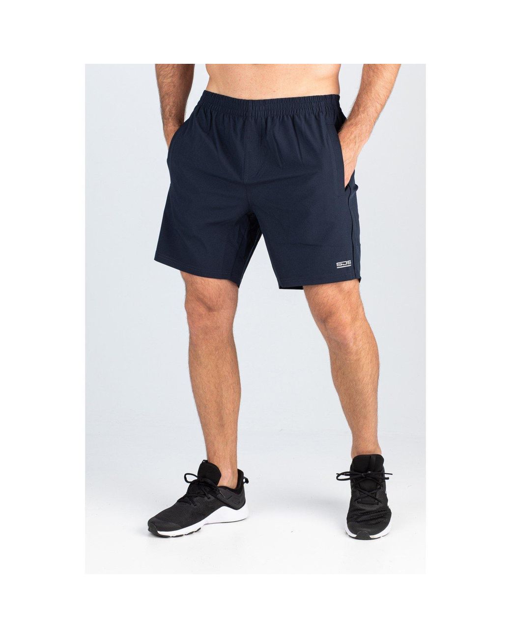 Sjeng Sports Blue Performance Gym Shorts for men