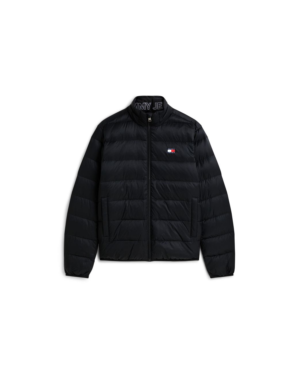 Tommy Hilfiger Black Packable Down Short-Puffer Jacket for men