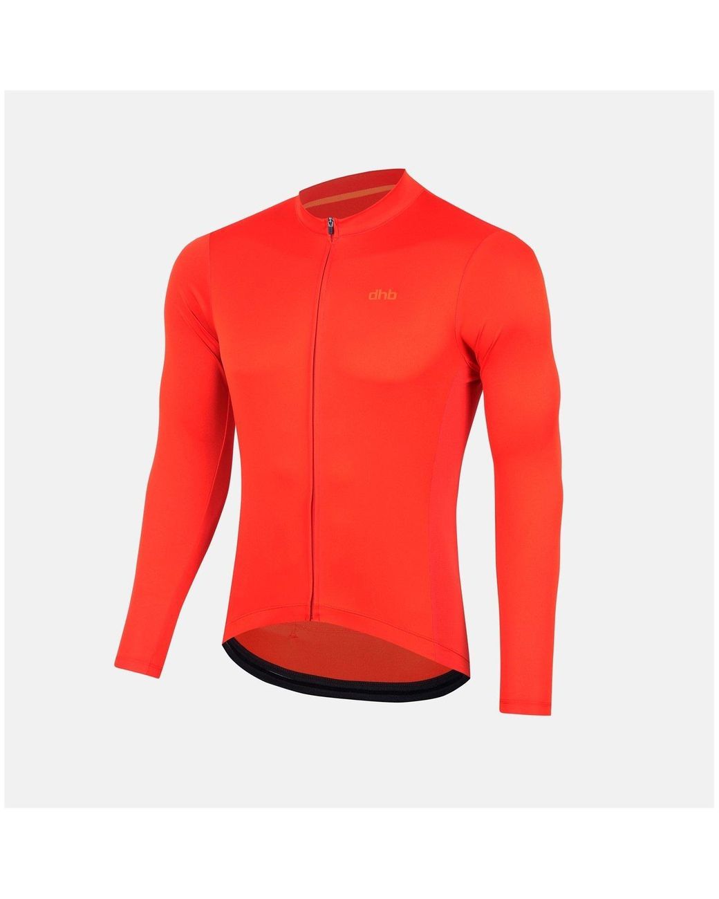 Dhb Red Long Sleeve Jersey for men