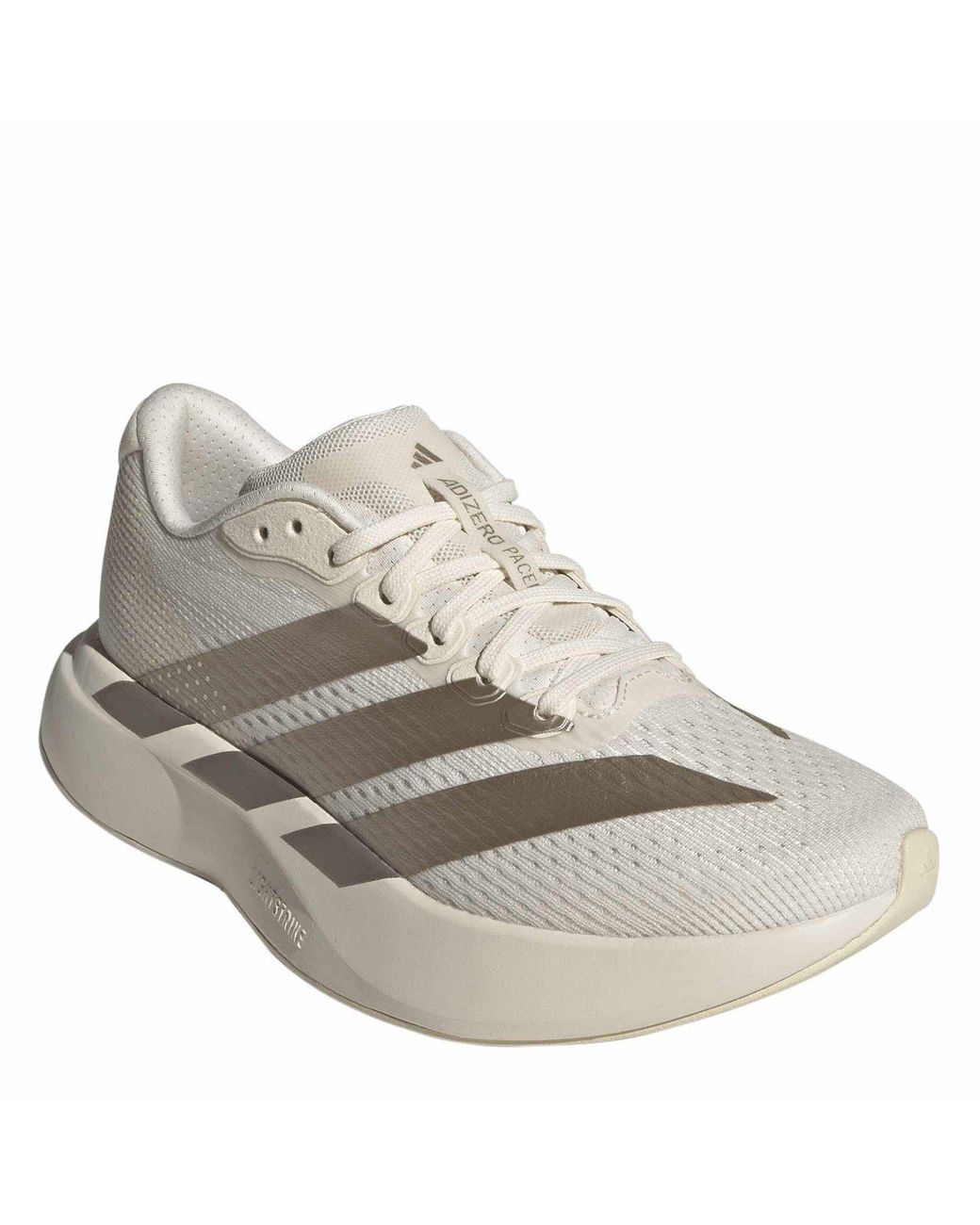 Adidas White Adizero Pacer Trainers