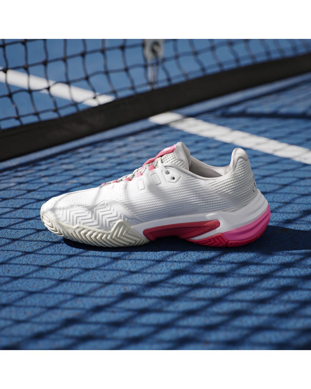 Adidas Originals Gray Barricade 13 Tennis Shoes