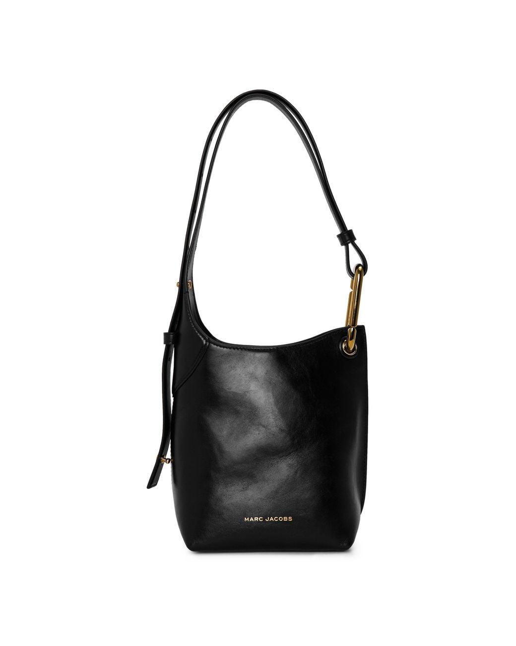 Marc Jacobs Black Leather Bucket Bag