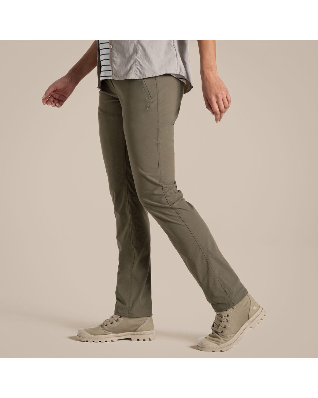 Craghoppers Green Nosilife Pro Iii Quick-Drying Trousers