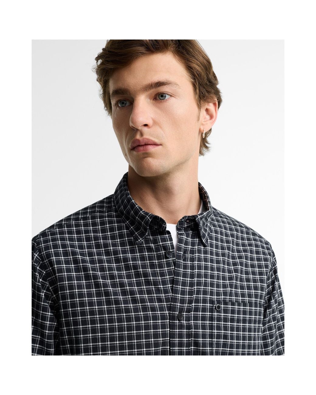 Barbour Gray B.Int Malkin Shirt Sn64 for men